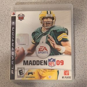 Madden NFL 09 for PlayStation 3 - Green and Yellow Cover